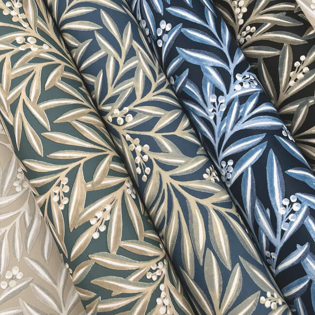 rowan-wallpaper-teal-york-wallcoverings-ac9137 - York Wallcoverings Wallpaper