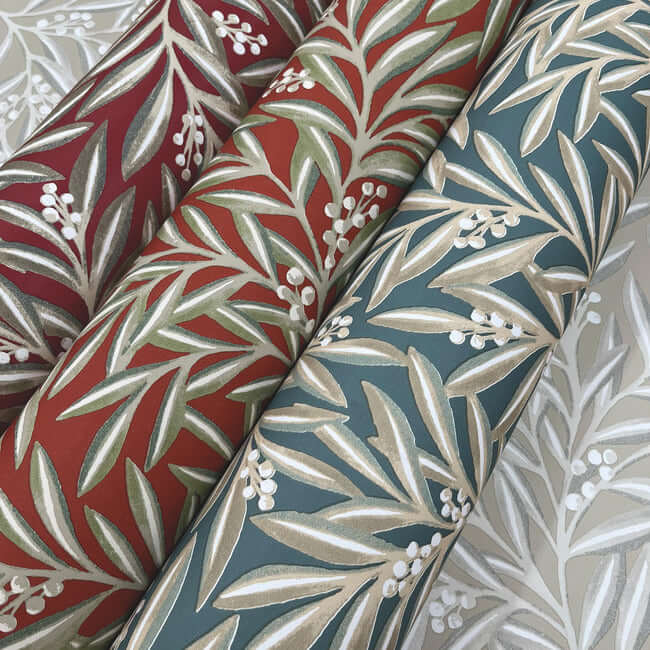 rowan-wallpaper-teal-york-wallcoverings-ac9137 - York Wallcoverings Wallpaper