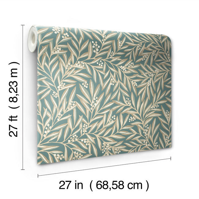 rowan-wallpaper-teal-york-wallcoverings-ac9137