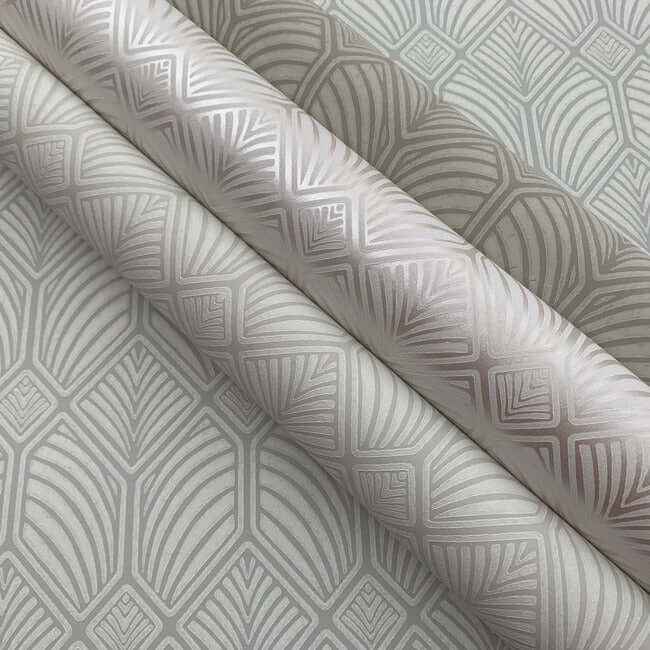 Craftsman Pearl Wallpaper - York Wallcoverings - AC9183 - York Wallcoverings Wallpaper