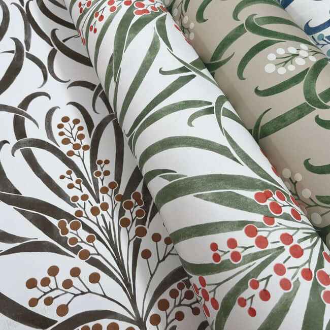 Calluna Linen Metallic Wallpaper - York Wallcoverings - AC9144 - York Wallcoverings Wallpaper