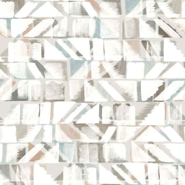 Refraction Brown & Beige Peel & Stick Wallpaper - York Wallcoverings - PSW1222RL - York Wallcoverings Wallpaper