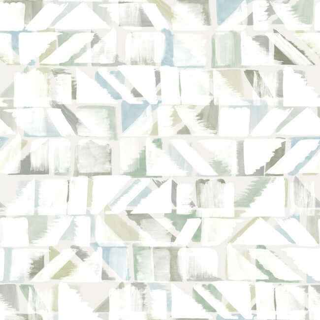Refraction Blue Peel & Stick Wallpaper - York Wallcoverings - PSW1219RL