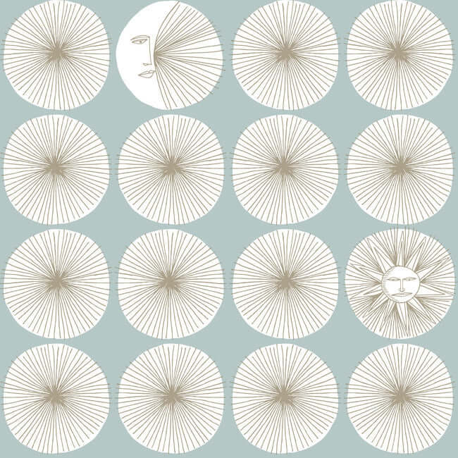 soho-starburst-light-blue-peel-stick-wallpaper-york-wallcoverings-psw1215rl - York Wallcoverings Wallpaper