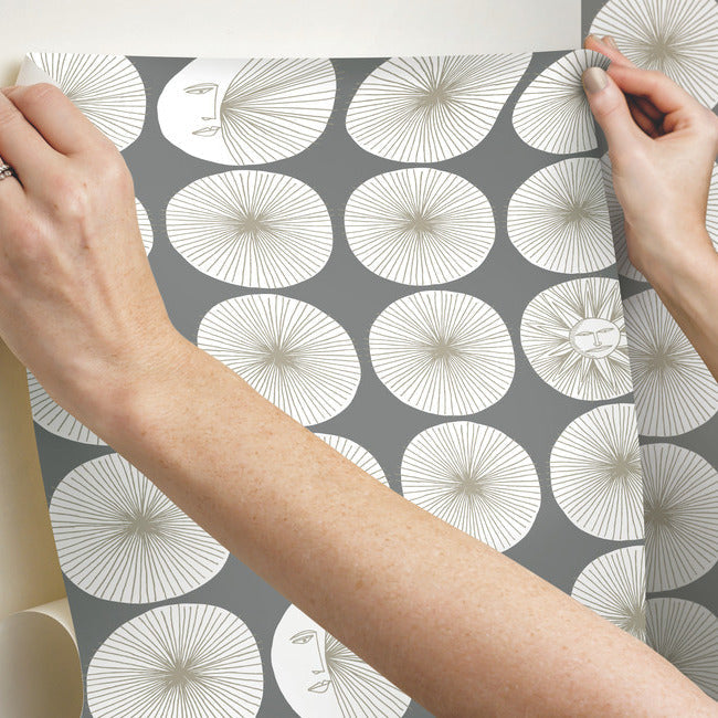 soho-starburst-premium-peel-stick-wallpaper-cosmos-grey-glint-york-wallcoverings-psw1217rl