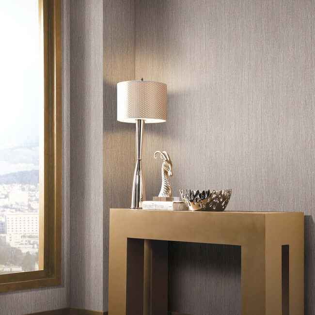 Foil Texture Metallic Wallpaper - York Wallcoverings - RN1049LW - York Wallcoverings Wallpaper
