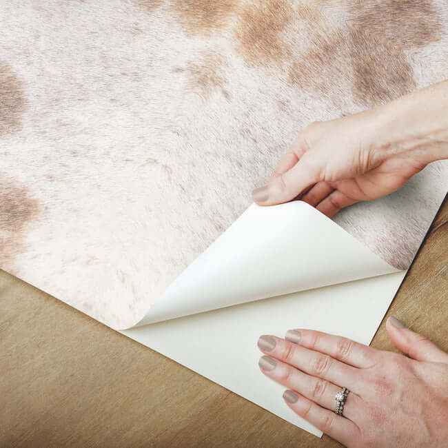 Leopard Appaloosa Premium Peel Stick Wallpaper Buttermilk - York Wallcoverings - PSW1386RL - York Wallcoverings Wallpaper