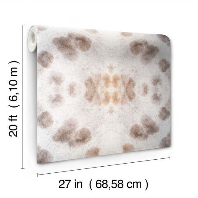 leopard-appaloosa-premium-peel-stick-wallpaper-buttermilk-york-wallcoverings-psw1386rl - York Wallcoverings Wallpaper
