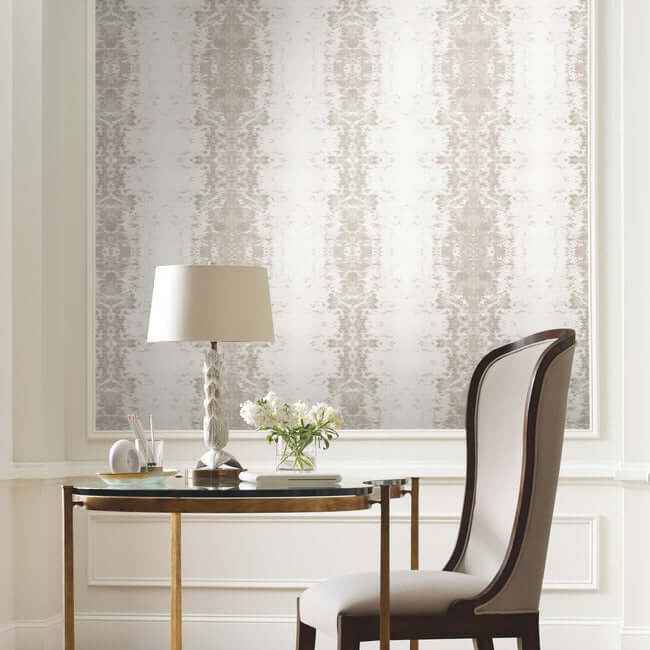 Marbled Appaloosa Beige Peel & Stick Wallpaper - York Wallcoverings - PSW1381RL - York Wallcoverings Wallpaper