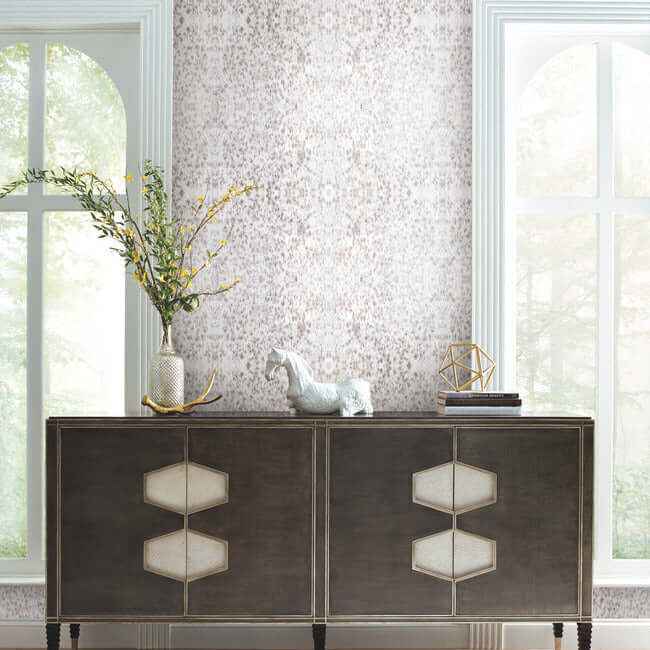Fleabitten Tan Peel & Stick Wallpaper - York Wallcoverings - PSW1377RL - York Wallcoverings Wallpaper