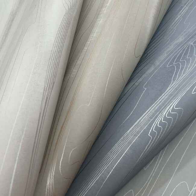 Fantasy Faux Bois White & Pearl Wallpaper - York Wallcoverings - DT5033 - York Wallcoverings Wallpaper