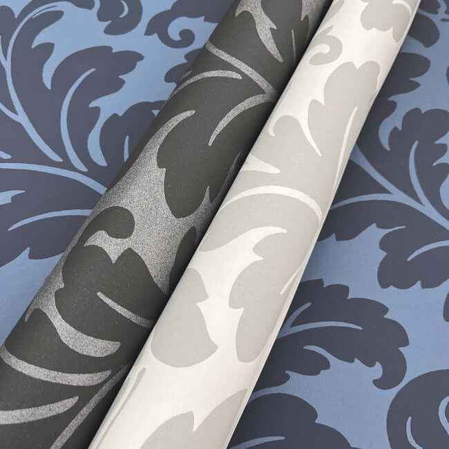 Modern Romance Black Wallpaper - York Wallcoverings - DT5044 - York Wallcoverings Wallpaper