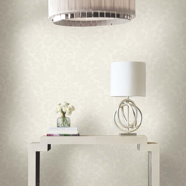 modern-romance-white-wallpaper-york-wallcoverings-dt5043 - York Wallpaper Wallpaper