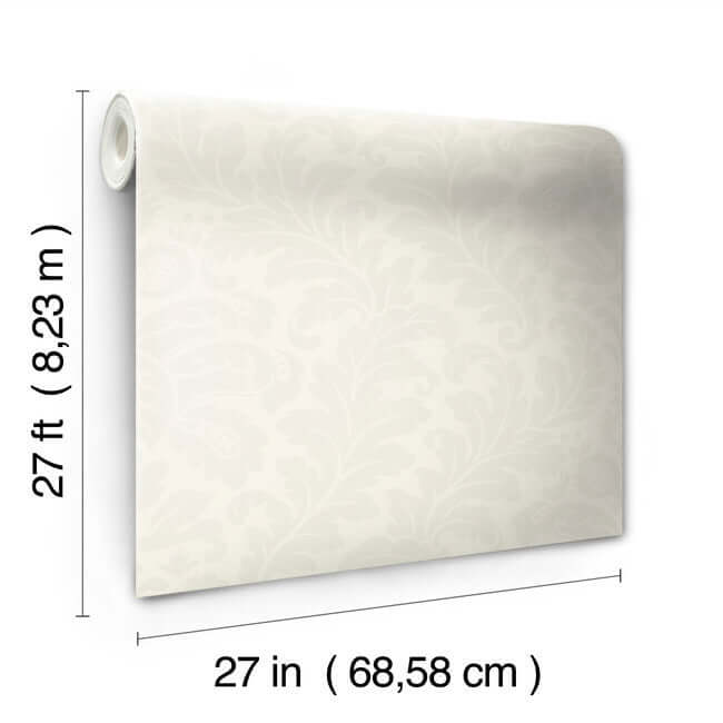 modern-romance-white-wallpaper-york-wallcoverings-dt5043 - York Wallpaper Wallpaper
