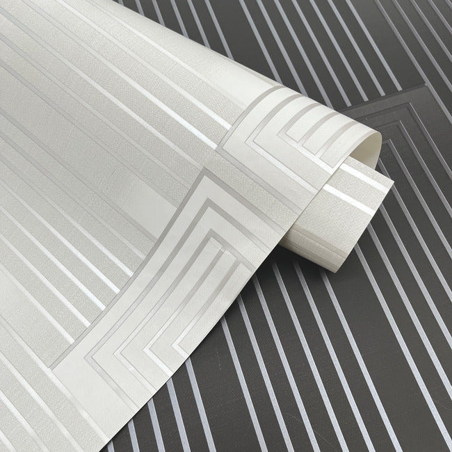 vanishing-wallpaper-silvergold-york-wallcoverings-dt5073 - York Wallcoverings Wallpaper