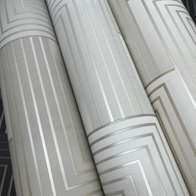 vanishing-wallpaper-silvergold-york-wallcoverings-dt5073 - York Wallcoverings Wallpaper