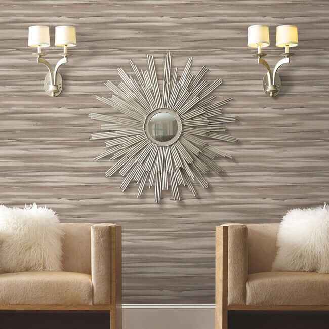 Sanctuary Tan Wallpaper - York Wallcoverings - DT5125 - York Wallcoverings Wallpaper