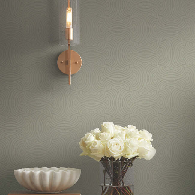 hourglass-tan-wallpaper-york-wallcoverings-dt5141 - York Wallcoverings Wallpaper