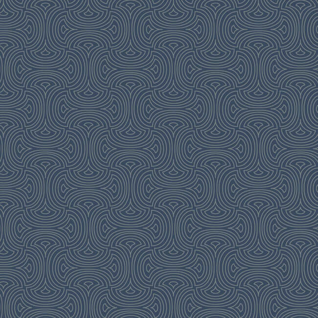 hourglass-navy-wallpaper-york-wallcoverings-dt5143 - York Wallpaper Wallpaper