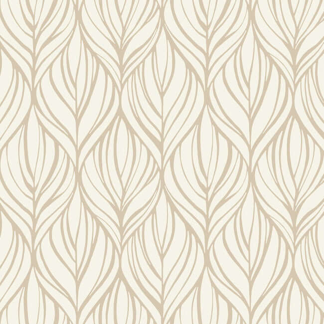 palma-white-gold-wallpaper-york-wallcoverings-dt5081 - York Wallcoverings Wallpaper