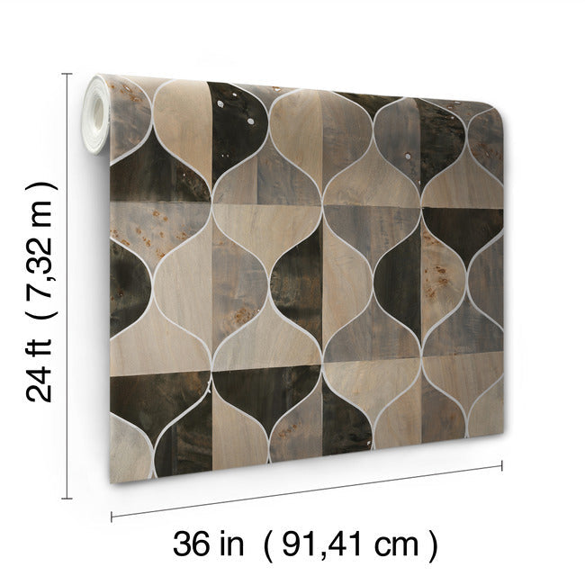 burlwood-ogee-wallpaper-black-taupe-grey-york-wallcoverings-dt5001