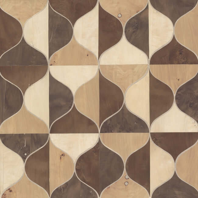 burlwood-ogee-warm-neutral-wallpaper-york-wallcoverings-dt5003 - York Wallpaper Wallpaper
