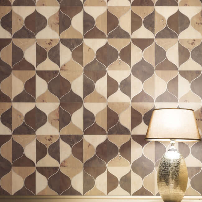 burlwood-ogee-warm-neutral-wallpaper-york-wallcoverings-dt5003 - York Wallpaper Wallpaper