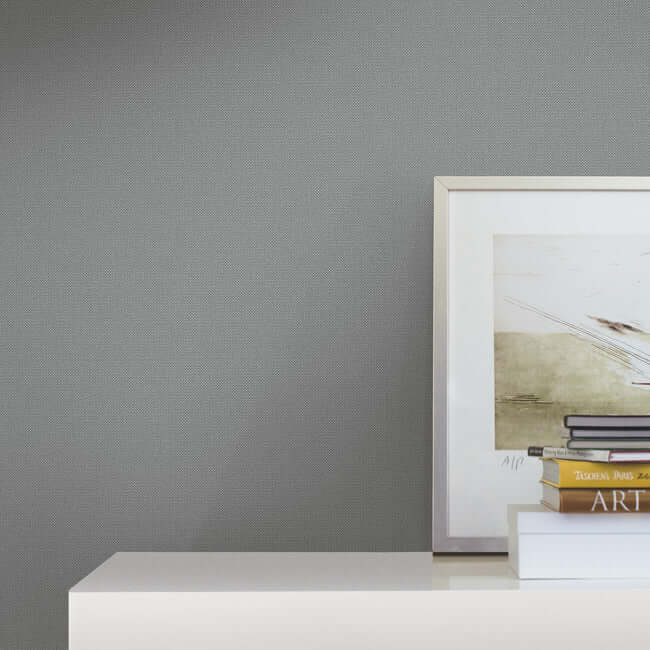 chevronette-grey-wallpaper-york-wallcoverings-mi10363 - York Wallcoverings Wallpaper
