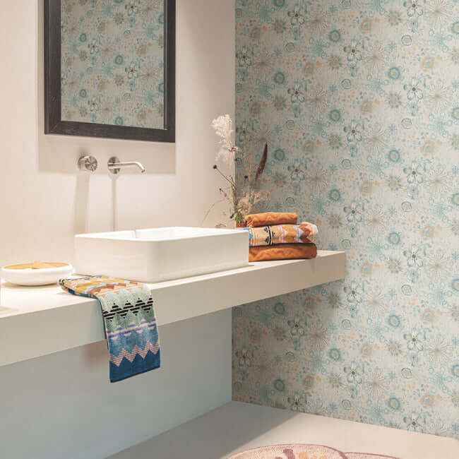 Magic Garden Neutral Wallpaper - York Wallcoverings - MI10314 - York Wallcoverings Wallpaper