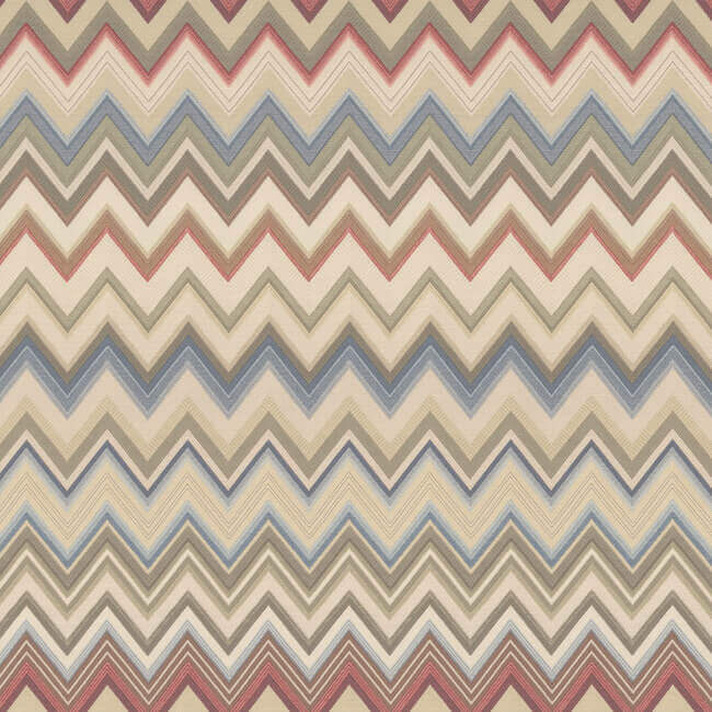 happy-zigzag-orange-wallpaper-york-wallcoverings-mi10330 - York Wallpaper Wallpaper