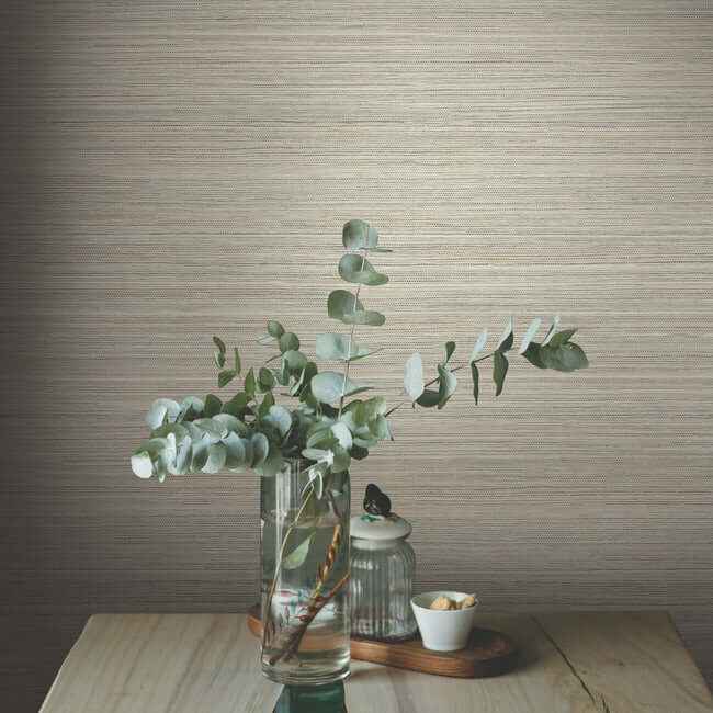 Fountain Grass Camel Wallpaper - York Wallcoverings - GO8305 - York Wallcoverings Wallpaper
