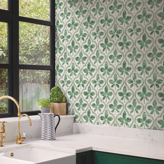 sevilla-clover-wallpaper-york-wallcoverings-go8274 - York Wallpaper Wallpaper