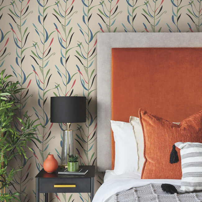 chloe-vine-savanna-wallpaper-york-wallcoverings-go8326 - York Wallpaper Wallpaper