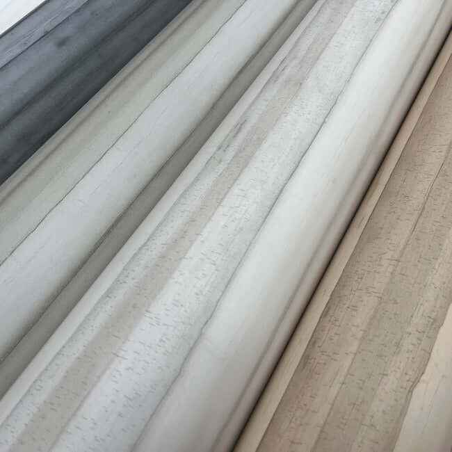 Pandora Leaf Grey Wallpaper - York Wallcoverings - GO8264 - York Wallcoverings Wallpaper