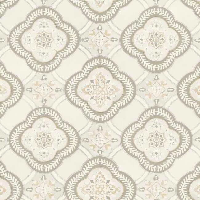 garden-trellis-hazel-wallpaper-york-wallcoverings-go8212 - York Wallcoverings Wallpaper
