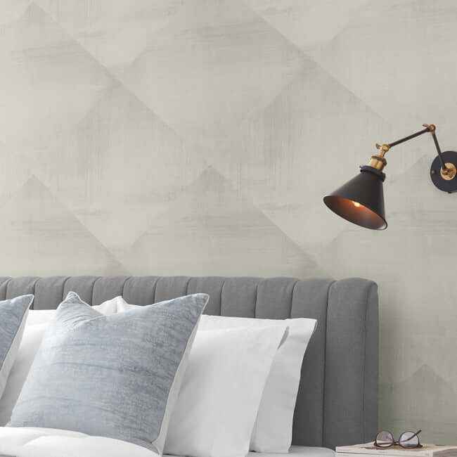 In Clay Brown Wallpaper - York Wallcoverings - CC1212