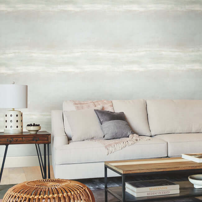 serene-reflection-wallpaper-mist-york-wallcoverings-cc1251 - York Wallcoverings Wallpaper