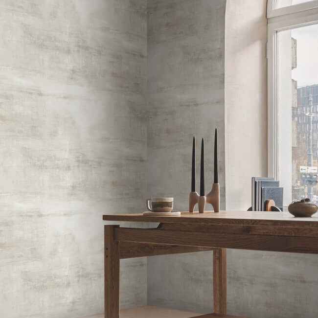 Salt Flats Silver Wallpaper - York Wallcoverings - CC1223