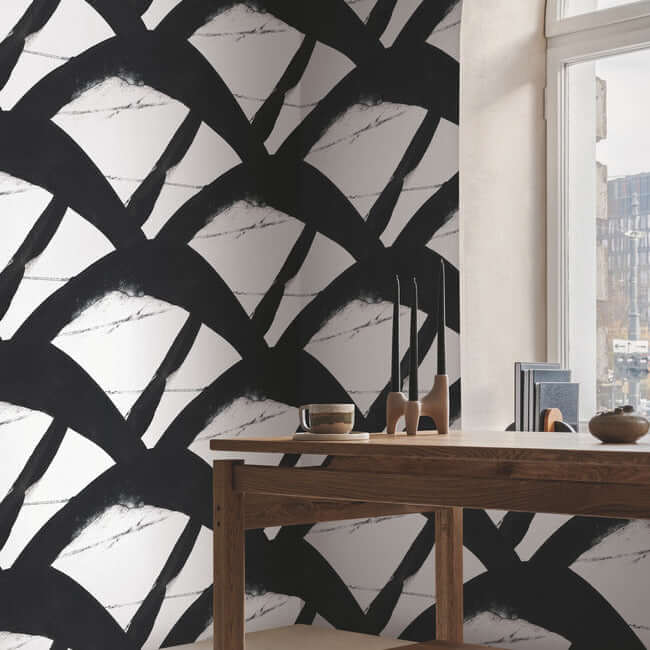 entanglement-black-wallpaper-york-wallcoverings-cc1301 - York Wallpaper Wallpaper