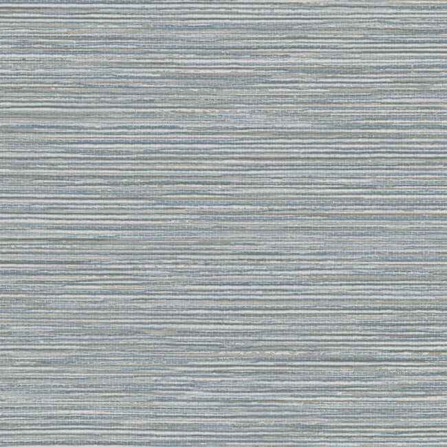 Grass Roots Blue Grey Wallpaper - York Wallcoverings - ND3037N