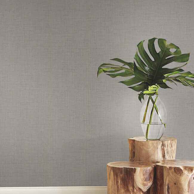 Turret Grey Wallpaper - York Wallcoverings - ND3046N - York Wallcoverings Wallpaper