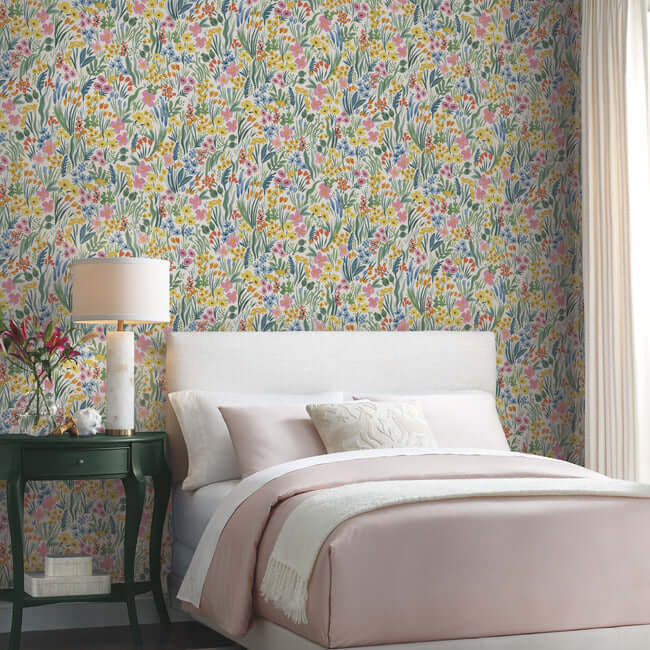 lea-white-peel-stick-wallpaper-york-wallcoverings-psw1465rl - York Wallpaper Wallpaper