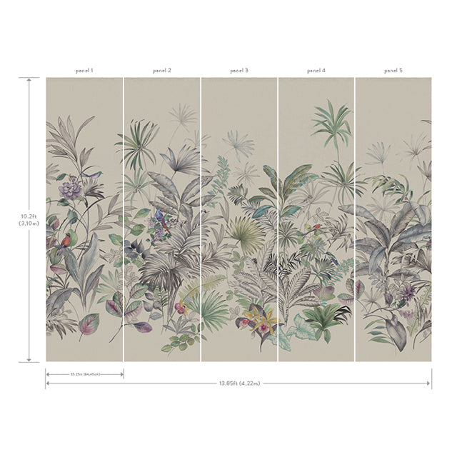 tropical-study-mural-khaki-york-wallcoverings-mu0279m