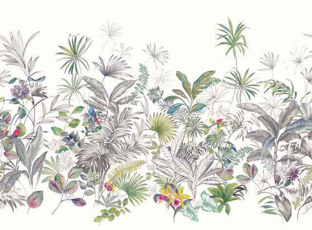 Tropical Green Wall Mural - York Wallcoverings - MU0278M - York Wallcoverings Wallpaper