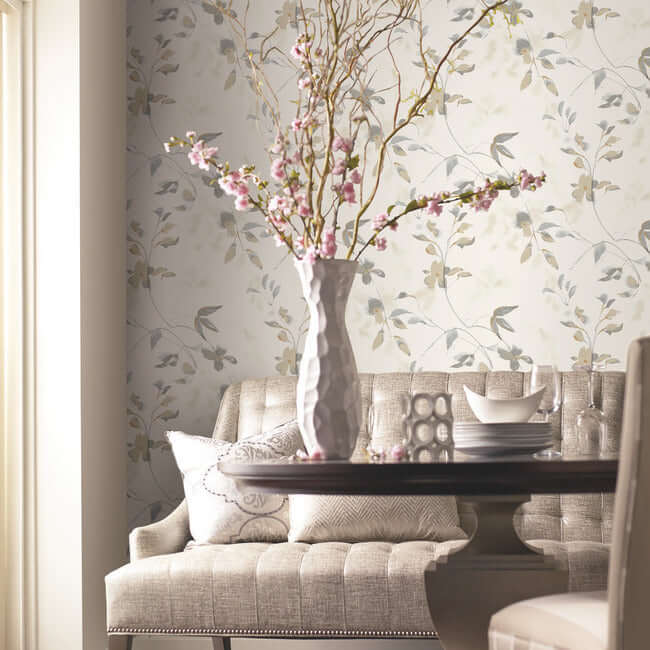 linden-flower-soft-neutral-peel-stick-wallpaper-york-wallcoverings-psw1424rl - York Wallpaper Wallpaper
