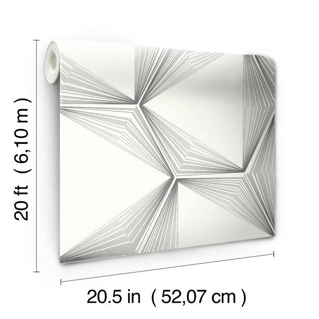 honeycomb-premium-peel-stick-wallpaper-charcoal-york-wallcoverings-psw1417rl