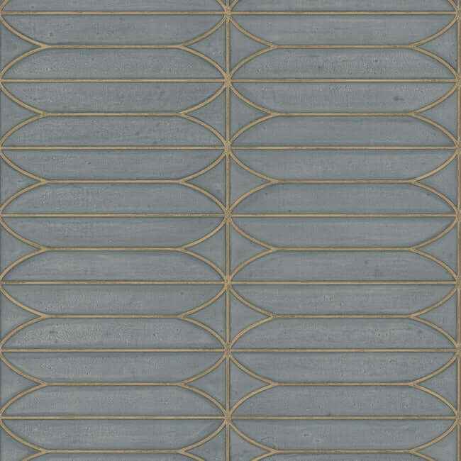 Pavilion Charcoal Peel & Stick Wallpaper - York Wallcoverings - PSW1410RL - York Wallcoverings Wallpaper