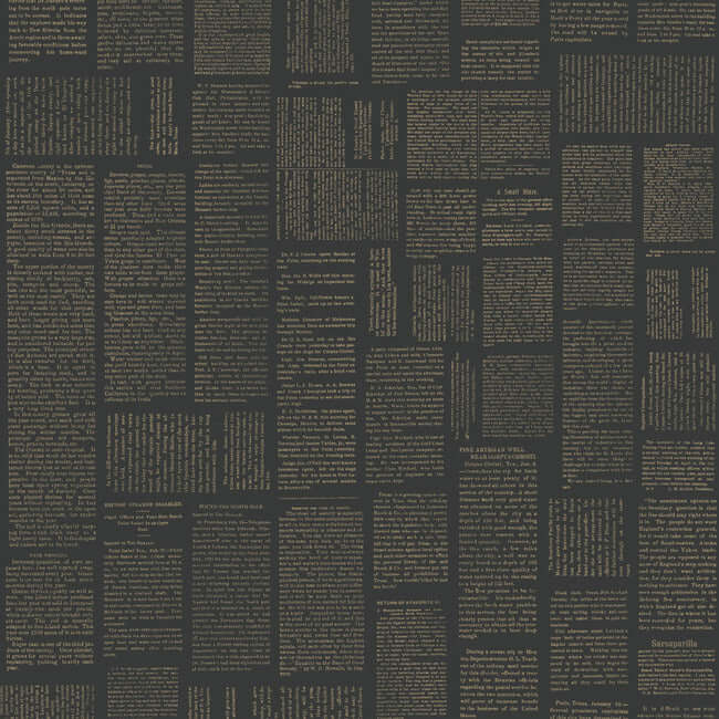 crafted-editorial-black-gold-metallic-wallpaper-york-wallcoverings-psw1496rl - York Wallcoverings Papel pintado