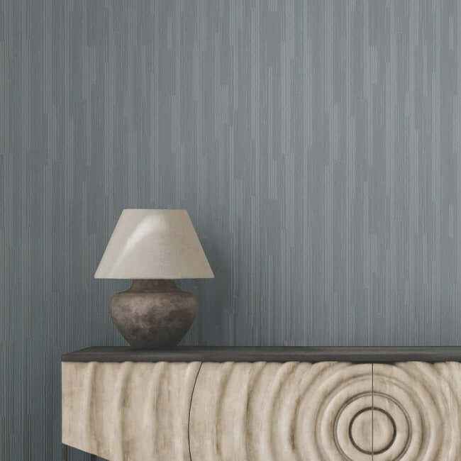 Newel High Performance Wallpaper Slate - York Wallcoverings - RRD7625 - York Wallcoverings Wallpaper
