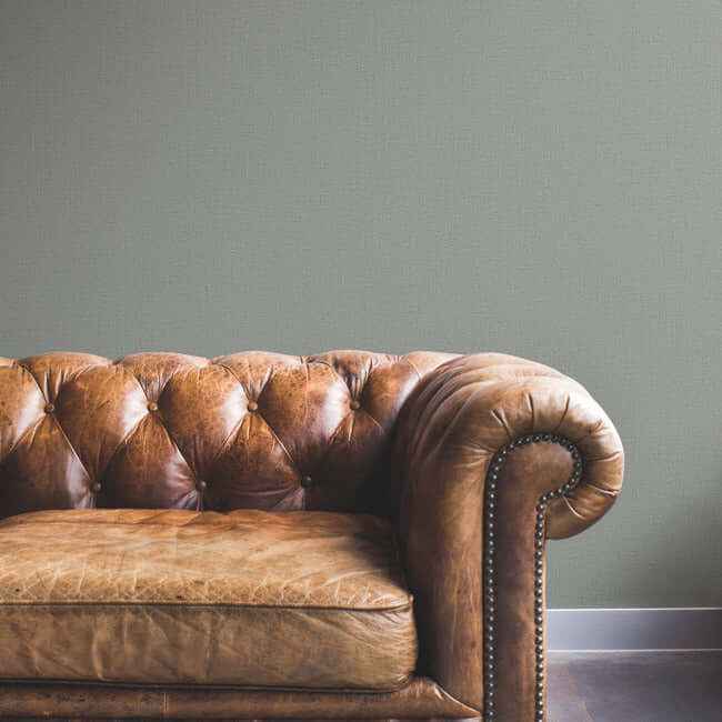 Rugged Linen High Performance Wallpaper Shale - York Wallcoverings - RRD7640 - York Wallcoverings Wallpaper